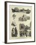 The Funeral of the Late M Gambetta at Nice-null-Framed Giclee Print