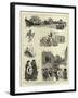 The Funeral of the Late M Gambetta at Nice-null-Framed Giclee Print