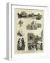 The Funeral of the Late M Gambetta at Nice-null-Framed Giclee Print