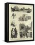 The Funeral of the Late M Gambetta at Nice-null-Framed Stretched Canvas