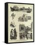 The Funeral of the Late M Gambetta at Nice-null-Framed Stretched Canvas