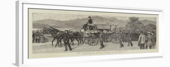 The Funeral of the Late Mr C H Spurgeon-null-Framed Giclee Print