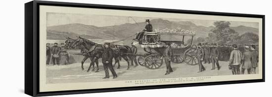 The Funeral of the Late Mr C H Spurgeon-null-Framed Stretched Canvas