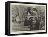 The Funeral of the Late Mr C H Spurgeon-null-Framed Stretched Canvas