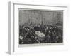 The Funeral of the Late Mr John Bright at Rochdale-null-Framed Giclee Print