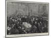 The Funeral of the Late Mr John Bright at Rochdale-null-Mounted Giclee Print