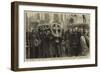 The Funeral of the Late Mr W Spottiswoode, President of the Royal Society, in Westminster Abbey-Godefroy Durand-Framed Giclee Print
