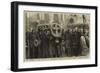 The Funeral of the Late Mr W Spottiswoode, President of the Royal Society, in Westminster Abbey-Godefroy Durand-Framed Giclee Print