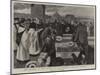 The Funeral of the Victims of the Margate Surf-Boat Disaster-null-Mounted Giclee Print