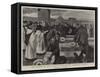 The Funeral of the Victims of the Margate Surf-Boat Disaster-null-Framed Stretched Canvas