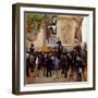 The Funeral of Victor Hugo (1802 - 1885) Place De L'etoile on June 1, 1885. Painting by Jean Beraud-Jean Beraud-Framed Giclee Print