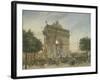 The Funeral of Victor Hugo (1802-85) 1885-Georges Francois Guiaud-Framed Giclee Print