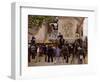 The Funeral of Victor Hugo at the Arc de Triomphe, 1885-Jean Béraud-Framed Giclee Print