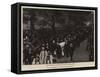 The Funeral Procession Leaving Hawarden-null-Framed Stretched Canvas