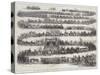 The Funeral Procession of Field-Marshal the Duke of Wellington, 18 November 1852-null-Stretched Canvas