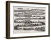 The Funeral Procession of Field-Marshal the Duke of Wellington, 18 November 1852-null-Framed Giclee Print