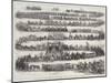 The Funeral Procession of Field-Marshal the Duke of Wellington, 18 November 1852-null-Mounted Giclee Print