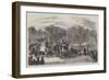 The Funeral Procession of the Late Prince Jerome Crossing the Place De La Concorde, Paris-null-Framed Giclee Print