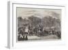 The Funeral Procession of the Late Prince Jerome Crossing the Place De La Concorde, Paris-null-Framed Giclee Print