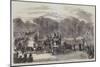 The Funeral Procession of the Late Prince Jerome Crossing the Place De La Concorde, Paris-null-Mounted Giclee Print