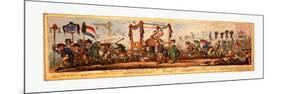 The Funeral Procession of the Rump-null-Mounted Giclee Print