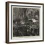 The Funeral Service for the Late Lord Shaftesbury at Westminster Abbey-null-Framed Giclee Print