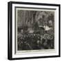 The Funeral Service for the Late Lord Shaftesbury at Westminster Abbey-null-Framed Giclee Print