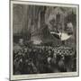 The Funeral Service for the Late Lord Shaftesbury at Westminster Abbey-null-Mounted Giclee Print