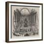 The Funeral Service of Daniel O'Connell in the Marlborough Street Church, Dublin-null-Framed Giclee Print