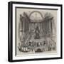 The Funeral Service of Daniel O'Connell in the Marlborough Street Church, Dublin-null-Framed Giclee Print