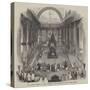 The Funeral Service of Daniel O'Connell in the Marlborough Street Church, Dublin-null-Stretched Canvas