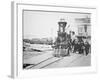 The Funeral Train Carrying President Lincoln's-American Photographer-Framed Giclee Print