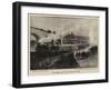 The Funeral Train Passing Through Chester-Charles Joseph Staniland-Framed Giclee Print