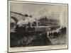 The Funeral Train Passing Through Chester-Charles Joseph Staniland-Mounted Giclee Print