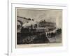 The Funeral Train Passing Through Chester-Charles Joseph Staniland-Framed Giclee Print