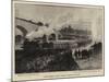 The Funeral Train Passing Through Chester-Charles Joseph Staniland-Mounted Giclee Print