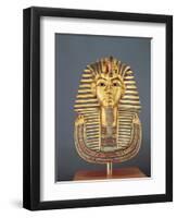 The Funerary Mask of Tutankhamun-Egyptian 18th Dynasty-Framed Giclee Print