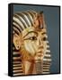 The Funerary Mask of Tutankhamun-Egyptian 18th Dynasty-Framed Stretched Canvas