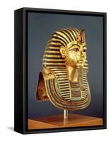 The Funerary Mask of Tutankhamun-Egyptian 18th Dynasty-Framed Stretched Canvas