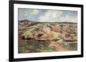 The Funnel of Carency, Artois, France, June 1915-Francois Flameng-Framed Giclee Print