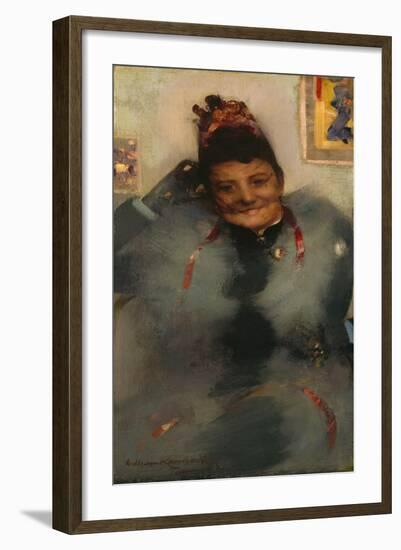 The Fur Boa-William Kennedy-Framed Giclee Print
