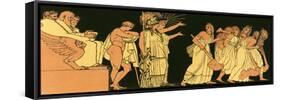 The Furies Departing-English School-Framed Stretched Canvas