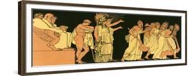 The Furies Departing-English School-Framed Giclee Print