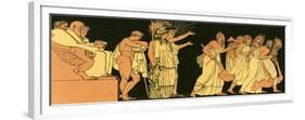 The Furies Departing-English School-Framed Giclee Print