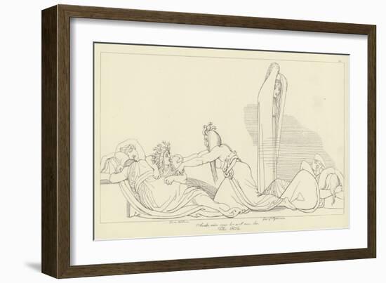 The Furies-John Flaxman-Framed Giclee Print