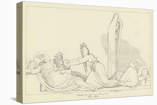 The Furies-John Flaxman-Stretched Canvas