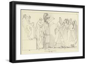 The Furies-John Flaxman-Framed Giclee Print