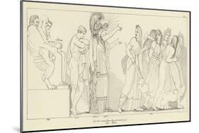 The Furies-John Flaxman-Mounted Giclee Print