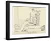 The Furies-John Flaxman-Framed Giclee Print