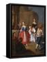 The Furlana, 1750 - Ca1755-Pietro Longhi-Framed Stretched Canvas